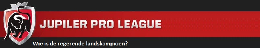 Belgian Pro League background
