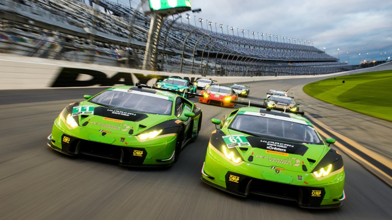 Lamborghini Super Trofeo North America background